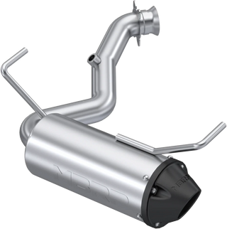 Single Slip-on System W/ 5" Performance Muffler Blk Tip