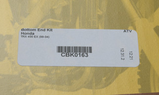 Hot Rods 99-04 Honda TRX 400 EX 400cc Bottom End Kit