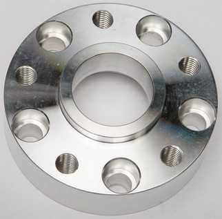 Pulley Spacer Aluminum 1" Chrome 84-99