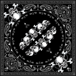 Bandanna Skull Row