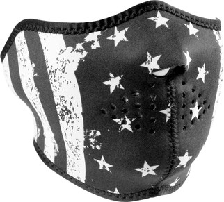 Neoprene Half Mask Black/white