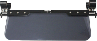 Sun Visor 12" 1.75" Bar Smoked