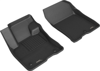 3D MAXpider 21-24 Ford Bronco Sport Kagu Black R1 For Vinyl Floors