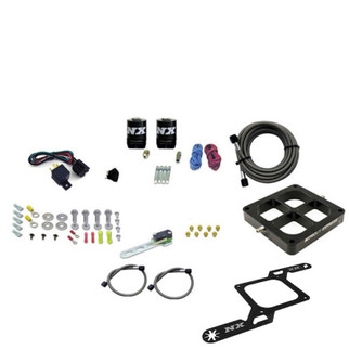 Nitrous Express Dry Dual Stage Billet Crossbar Plate System 100-1000hp (4500 Flange) w/o Bottle