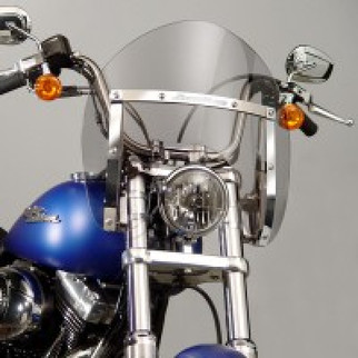 National Cycle 06-23 Harley-Davidson FX Glide/Softail 49 mm. Switchblade Windshield Shorty -Tinted