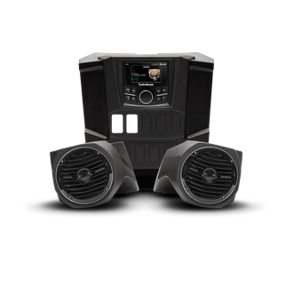 Rockford Fosgate 15-17 Polaris Ranger Stereo and Front Lower Speaker Kit (Gen-1)