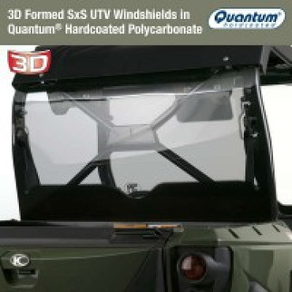 National Cycle 15-23 KYMCO UXV450 3D Full Rear Windshield