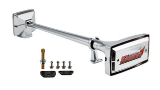 Kleinn Chrome Roof Mount Single Horn/ 22.75In - Chrome-Plated Spun Copper