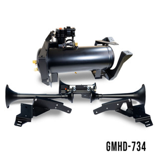Kleinn 07-19 Chevrolet Silverado 2500 HD/ 3500 HD Onboard Air System w/ Model 730 Horns
