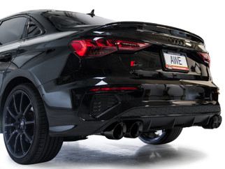 AWE Tuning 22-24 Audi 8Y S3 Touring Edition Exhaust - Diamond Black Tips