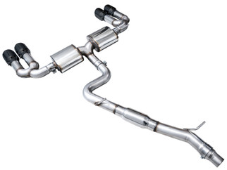 AWE Tuning 22-24 Audi 8Y S3 Touring Edition Exhaust - Diamond Black Tips