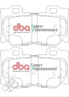 DBA 08-13 Infiniti G37 Rear SP Performance Brake Pads