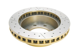 DBA 99-04 Ford F-250 Super Duty (w/Rear Rotor) 4WD Front Street Drilled & Slotted Rotor