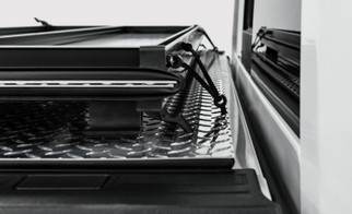 Access LOMAX 2024 Toyota Tacoma 5ft Bed Folding Hard Cover - Black Diamond Mist