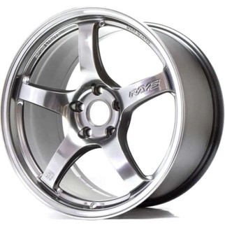 Gram Lights 57CR 18X8.5 +37 5x114.3 Grace Silver (MOQ 20)
