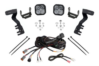 Diode Dynamics 2024+ Toyota Tacoma SS3 LED Ditch Light Kit- Pro White Combo