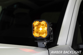 Diode Dynamics Stage Series 2in LED Ditch Light Kit for 2024+ Toyota Tacoma- Sport Yellow Combo