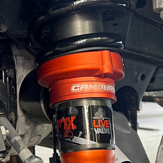 Camburg Ford Raptor 21-23 1in Front Spring Preload Spacer Kit (Black)