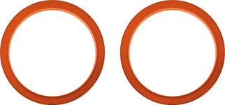 Camburg Ford Raptor 21-23 1.5in Front Spring Preload Spacer Kit (Fox Orange)
