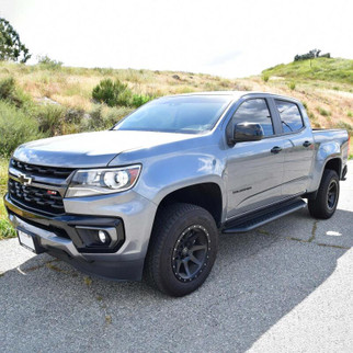 Westin 15-24 GMC Canyon Crew Cab Outlaw Running Boards - Textured Black