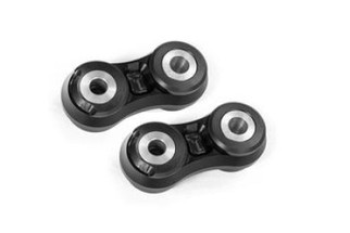 BMR 20-22 Ford Mustang GT500 Rear Lower Control Arms Vertical Link w/ Delrin Bushings - Black