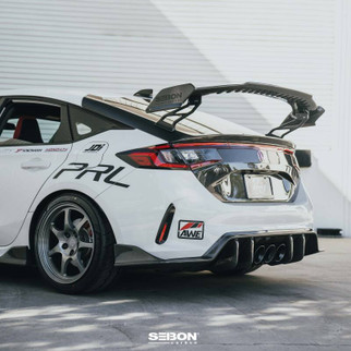 Seibon 2023+ Honda Civic Type R MB-Style Carbon Fiber Rear Diffuser