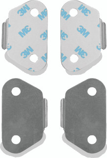 Bikers Choice 93-13 Touring Hard Bag Cover Wear Plates Pr