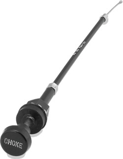Bikers Choice 90-95 FXR FLST Black Vinyl Idle Cable Replaces H-D 56342-90 Stock Length