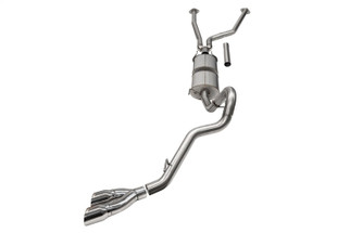 Corsa 22-25 Toyota Tundra 4WD 3in Sport Cat-Back Side Exit Exhaust System w/ Twin 4in Polished Tips