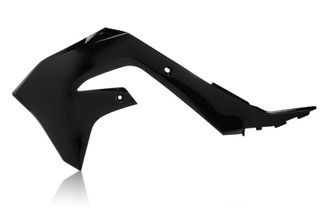 Acerbis 21+ Kawasaki KX250 KX250X/19-23 KX450 Radiator Shroud - Black