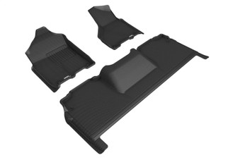 3D MAXpider 19-24 Dodge Ram 2500 Mega Cab Kagu Black R1 R2