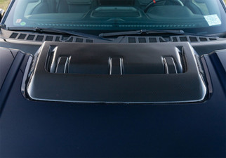 Ford Racing 21-24 Ford F150 Raptor Carbon Fiber Hood Vent - Gloss