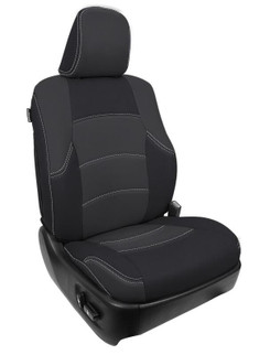 PRP 2011+ Toyota 4Runner Front Seat Covers (Pair) - Black/Grey