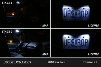 Diode Dynamics 10-13 Kia Soul Interior LED Kit Cool White Stage 1