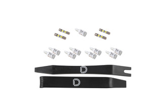 Diode Dynamics 11-21 Jeep Grand Cherokee Interior LED Kit Cool White Stage 1