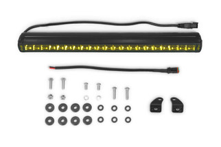DV8 Offroad 20In Elite Series Amber LED Light Bar - Single Row