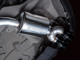 AWE Tuning 2020+ Ford Explorer ST Touring Edition Exhaust w/ Diamond Black Tips