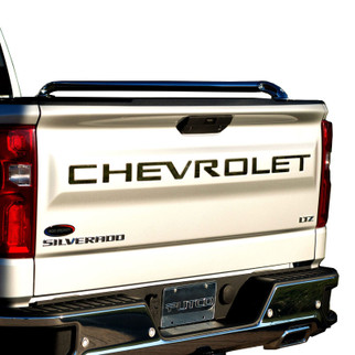 Putco 23-24 Chevrolet Colorado - Grille Letters - Black Platinum Chevrolet Letters