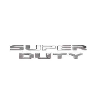 Putco 2023 Ford Super Duty Tailgate Letter Ford Lettering Emblems (Stainless Steel)