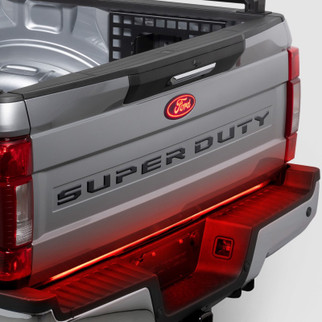 Putco 20-22 Ford Super Duty Letters Tailgate/Rear Ford Lettering Emblems (Stamped/ Black Platinum)