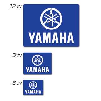 Yamaha Icon Decal 3" Squared Yamaha Icon Decal 3" Squared