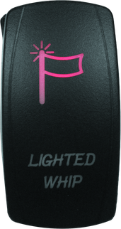 DragonFire Racing Lighted Switch Whip On/Off Red