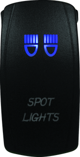 DragonFire Racing Lighted Switch Spot Light On/Off Blue