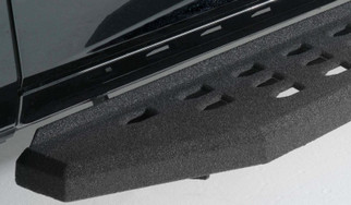 Go Rhino RB20 Running Boards 57in. Cab Length - Bedliner Coating (No Drill/Mounting Brackets Req.)