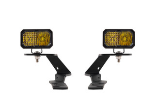 Diode Dynamics 19-21 Ford Ranger Stage Series 2in LED Ditch Light Kit - Yellow Pro Combo