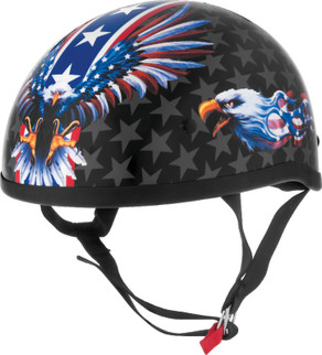 Skid Lids Flame Eagle Original Helmet - Medium