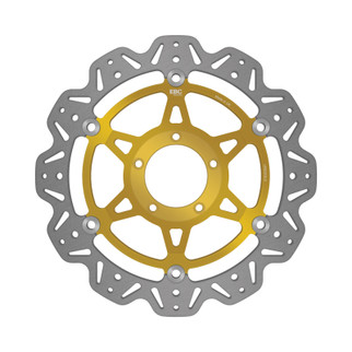 EBC 04-06 Ducati 749 Dark Monoposto/Biposto Front Left/Right Vee Floating Gold Rotor