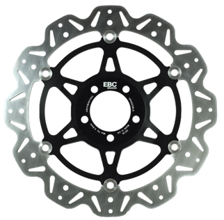 EBC 98-02 Kawasaki ZX6R ZX 600 G/J Front Left/Right Vee Floating Black Rotor