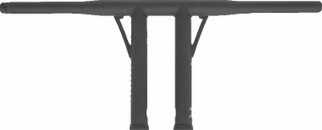 Burly Brand Folsom Bar 10in - Matte Black