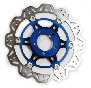 EBC 92-93 Suzuki GSX-R 600 Front Left/Right Vee Floating Blue Rotor